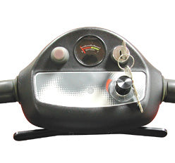 HS-265 Three Wheel Mobility Scooter Burgundy
