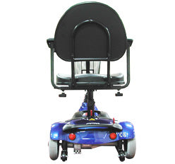 HS-265 Three Wheel Mobility Scooter Burgundy
