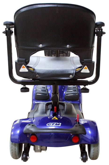 Folding Four-Wheel Mobility Scooter Burgundy HS-295