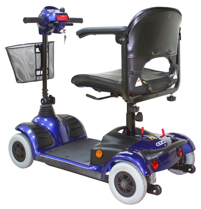 Folding Four-Wheel Mobility Scooter Burgundy HS-295