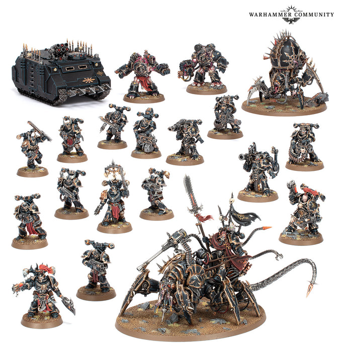 PREORDER Warhammer Battleforce: Hellforged Warband