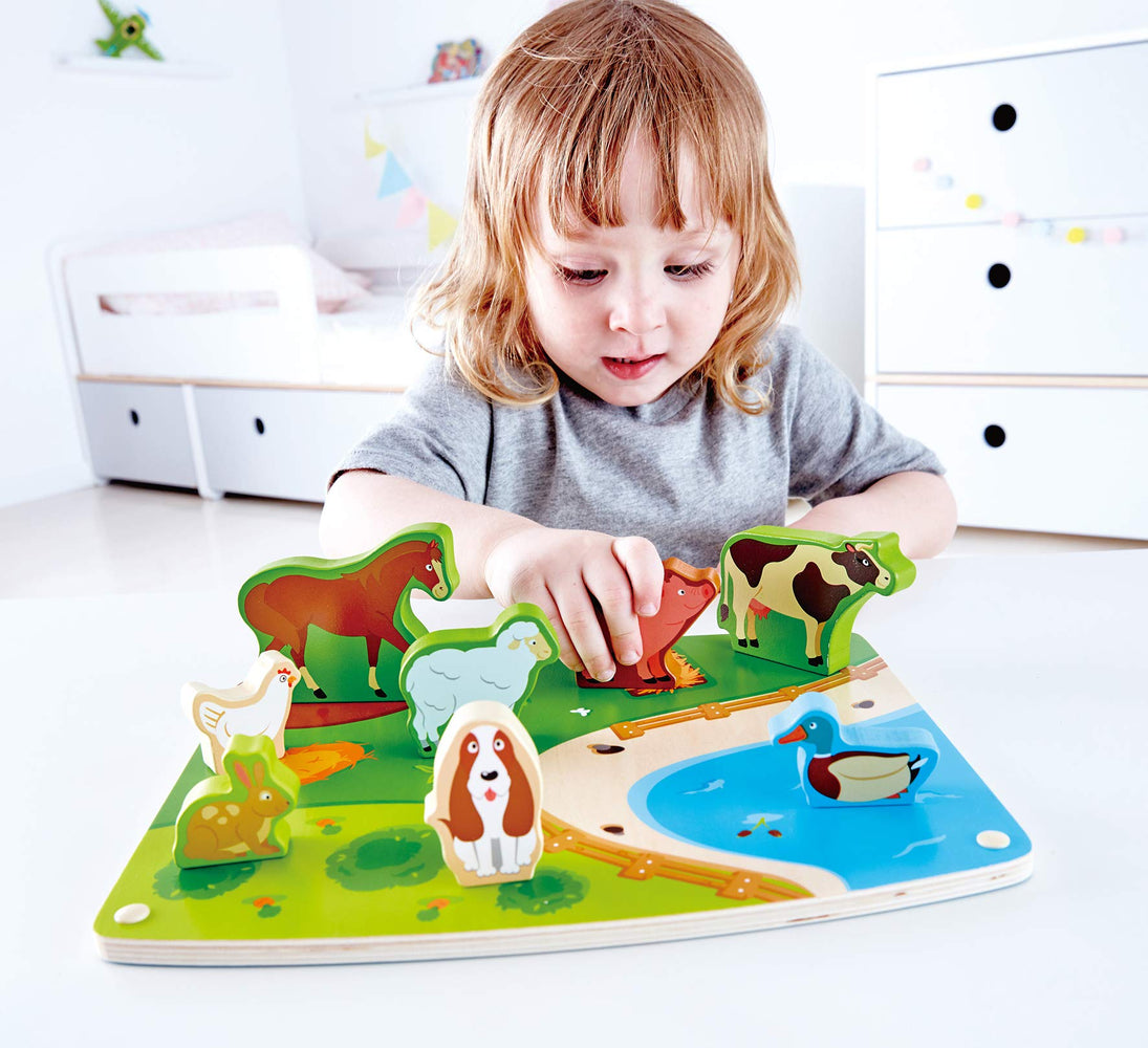 FARM ANIMAL PUZZLE & PLAY E1454A