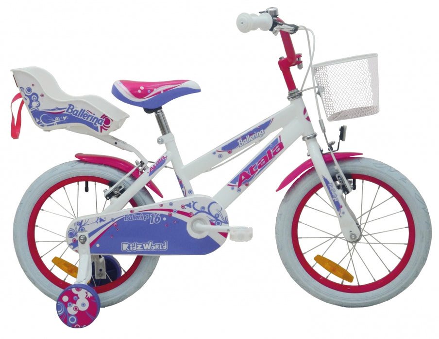 Atala Italy Ballerina 16" Kid'S Bike - White