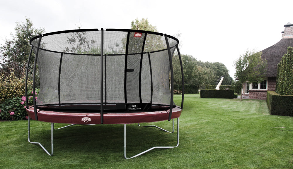Elite Trampoline With Safety Net 11 Ft. (330) Red