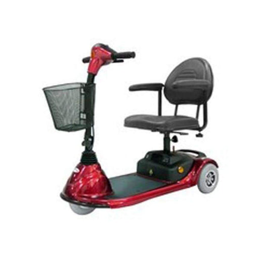 HS-265 Three Wheel Mobility Scooter Burgundy