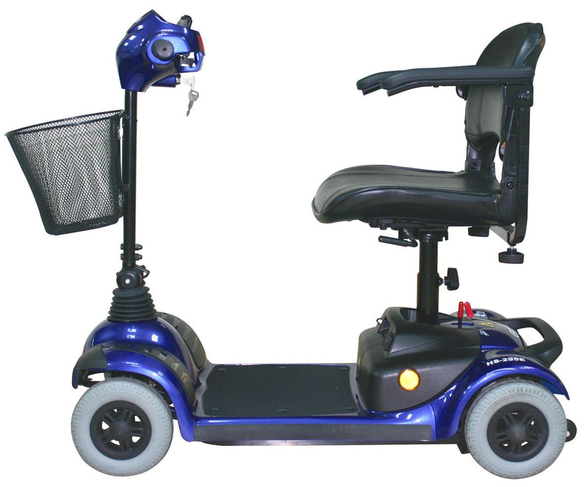 Folding Four-Wheel Mobility Scooter Blue HS-295