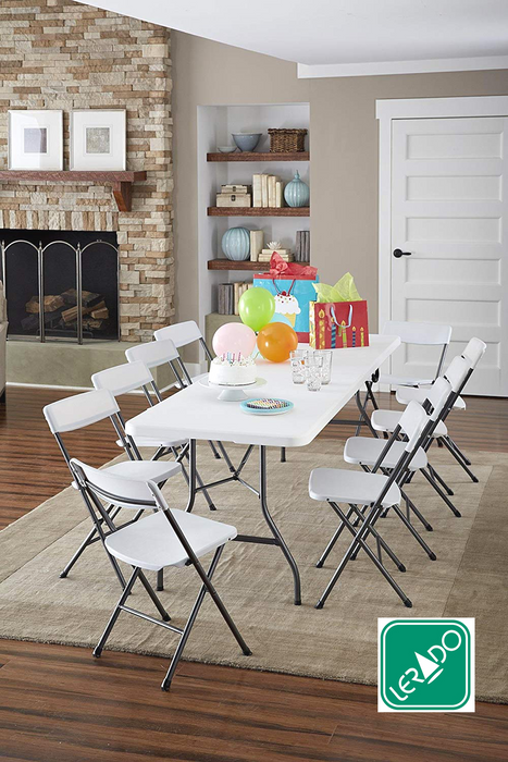 8Ft Fold-In Half Table — Raptor Concept Store - Main Image