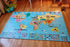 World Map Floor Puzzle EVA Mat